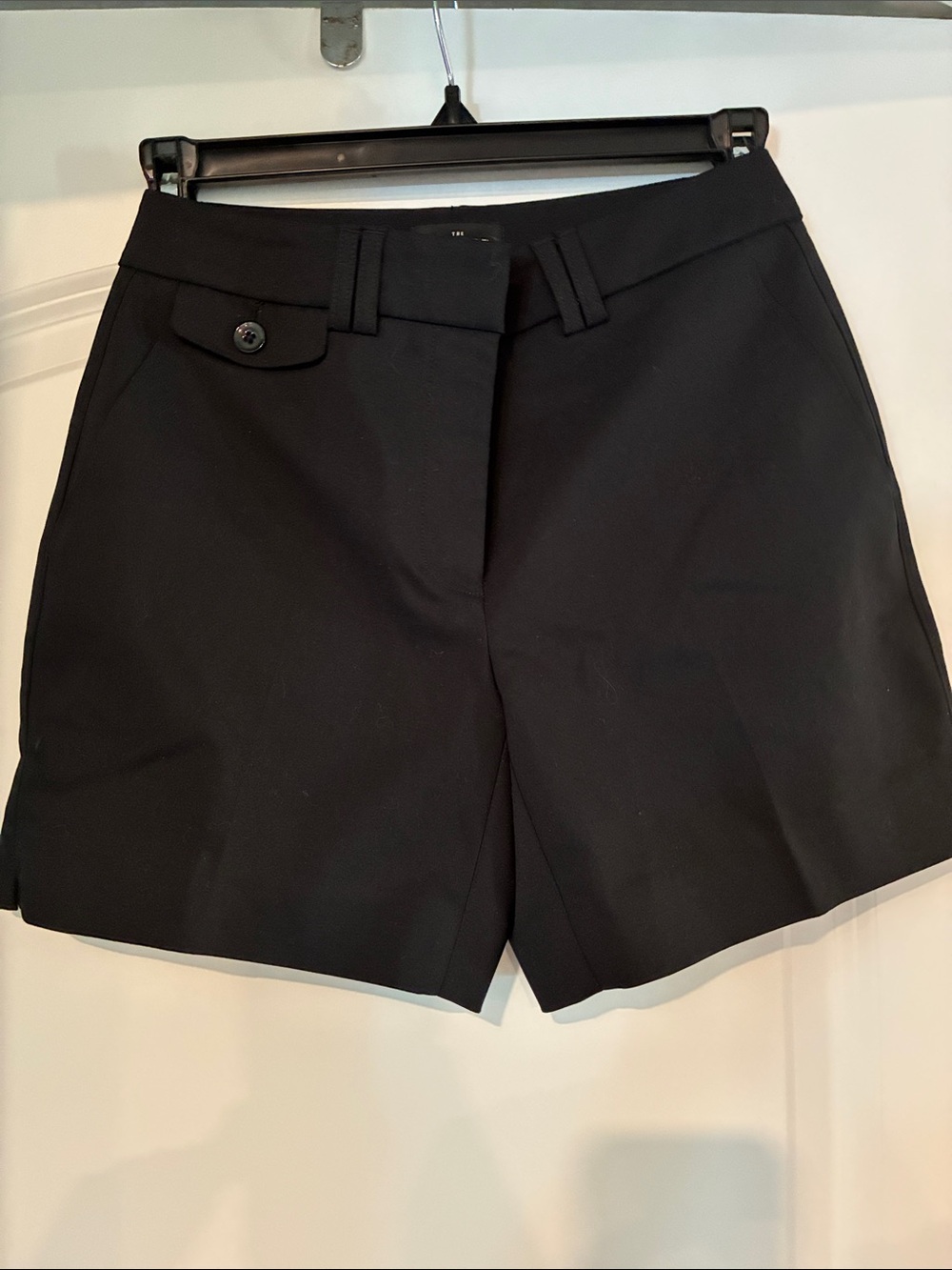 White House Black Market Black Tailored Bermuda Shorts